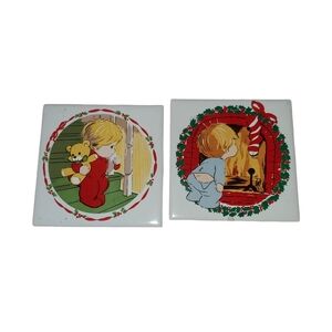 Vintage Christmas trivets